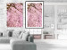 Poster Cherry Tree - spring composition of trees with light pink leaves 126213 additionalThumb 4