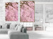 Poster Cherry Tree - spring composition of trees with light pink leaves 126213 additionalThumb 5