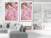 Poster Cherry Tree - spring composition of trees with light pink leaves 126213 additionalThumb 13