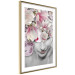 Wall Poster Lady Spring - woman with pink flowers in an abstract motif 127213 additionalThumb 9