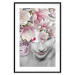 Wall Poster Lady Spring - woman with pink flowers in an abstract motif 127213 additionalThumb 15