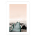 Poster Pier of Memories - wooden colorful pier against seascape 129713 additionalThumb 19