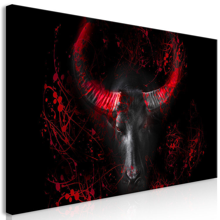 Large canvas print Enraged Bull - First Variant II [Large Format] 131513 additionalImage 3