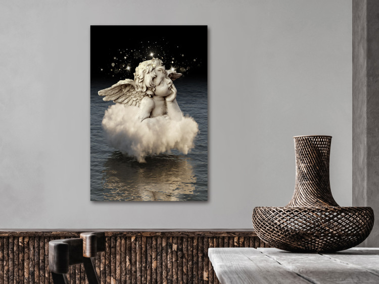 Canvas Angelic Dream (1-piece) Vertical - religious angel fantasy 132213 additionalImage 3