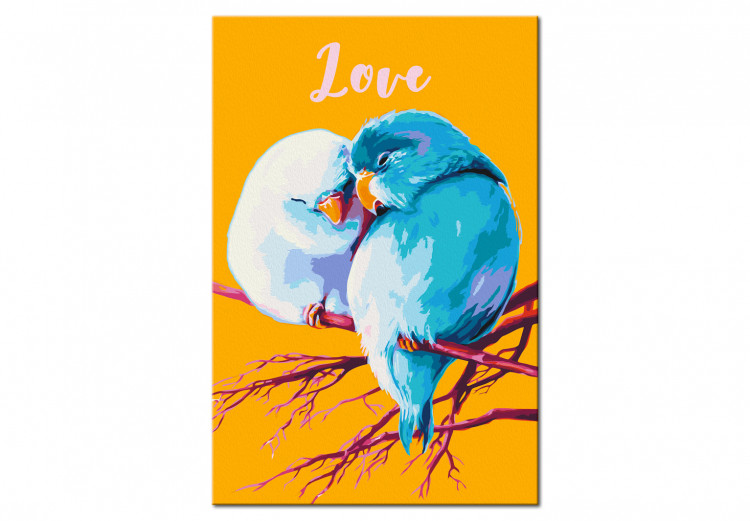 Paint by number Parrots in Love 132313 additionalImage 6