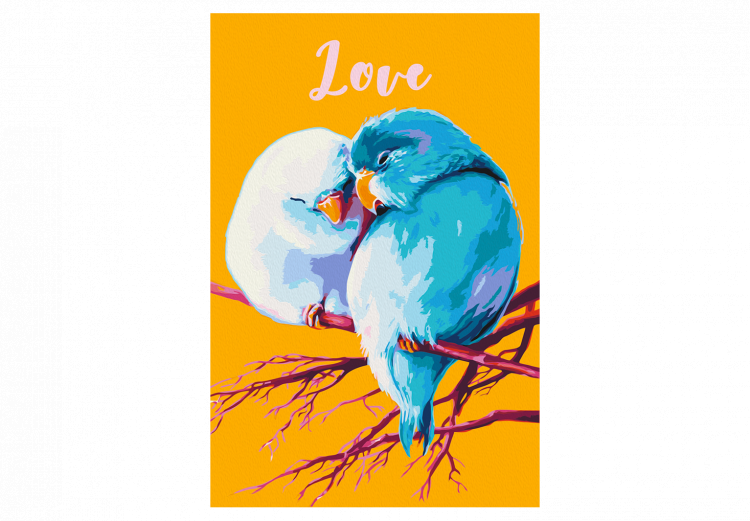 Paint by number Parrots in Love 132313 additionalImage 7