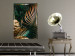 Poster Forest Jewels - tropical composition of green and brown leaves 134513 additionalThumb 2
