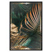 Poster Forest Jewels - tropical composition of green and brown leaves 134513 additionalThumb 18