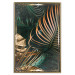 Poster Forest Jewels - tropical composition of green and brown leaves 134513 additionalThumb 17