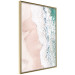 Wall Poster Troubled Ocean - landscape of pastel beach depicted from a bird's eye view 135313 additionalThumb 8