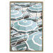 Wall Poster Turquoise Umbrellas - summer landscape of a sandy beach filled with sunbeds 135913 additionalThumb 11
