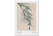 Canvas Print Plant Number 58 (1-piece) Vertical - landscape with plant motif 142313
