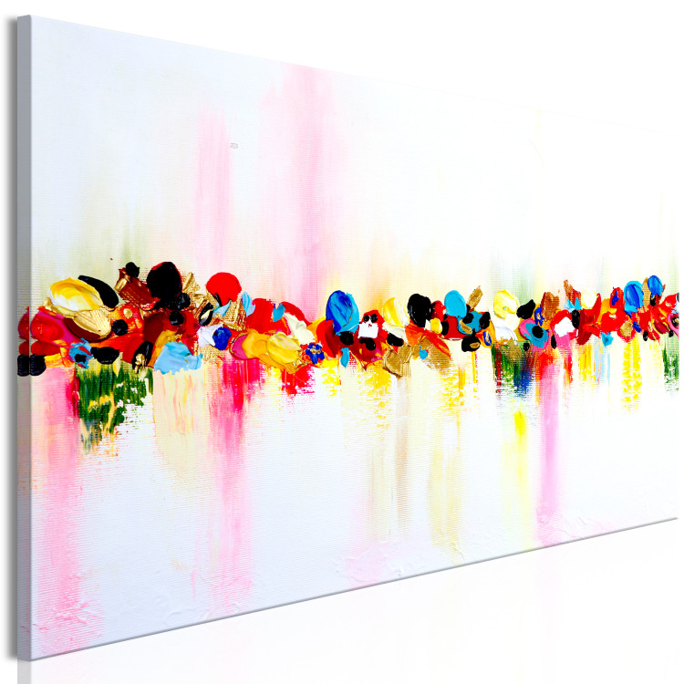 Canvas Toy (1-piece) Narrow - colorful cheerful abstraction on a light background 142413 additionalImage 2