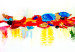 Canvas Toy (1-piece) Narrow - colorful cheerful abstraction on a light background 142413 additionalThumb 4