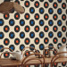 Wallpaper Geometric Pattern - Vinyl Records on a Light Beige Background 149913 additionalThumb 9