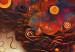 Large canvas print Orange Woman - A Portrait Inspired by the Work of Gustav Klimt [Large Format] 151113 additionalThumb 6