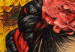 Large canvas print Frida Kahlo - Woman Against a Background of Sunflowers in the Style of Van Gogh’s Paintings [Large Format] 152213 additionalThumb 4