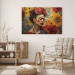 Large canvas print Frida Kahlo - Woman Against a Background of Sunflowers in the Style of Van Gogh’s Paintings [Large Format] 152213 additionalThumb 6