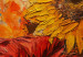 Large canvas print Frida Kahlo - Woman Against a Background of Sunflowers in the Style of Van Gogh’s Paintings [Large Format] 152213 additionalThumb 5