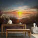 Wall Mural Coastal Landscape - Sunset over the sea against tall grass 61713 additionalThumb 4