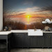 Wall Mural Coastal Landscape - Sunset over the sea against tall grass 61713 additionalThumb 6