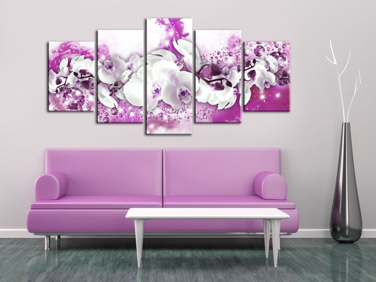 Canvas Arrival of Pink Orchid 64013 additionalImage 3