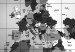 Decorative Pinboard Grey Cartography [Cork Map] 93813 additionalThumb 5