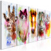 Canvas Print Watercolour Animals (5 Parts) Narrow 108223 additionalThumb 2