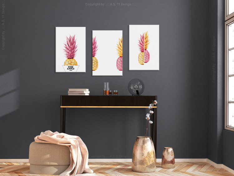 Canvas Art Print Pineapples (Collection) 116823 additionalImage 3