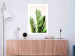 Poster Plant Detail - botanical composition with green leaves on a light background 119023 additionalThumb 4