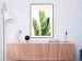 Poster Plant Detail - botanical composition with green leaves on a light background 119023 additionalThumb 13