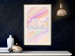 Wall Poster Try to Be a Rainbow - white text on a cloud and multicolored background 123223 additionalThumb 23