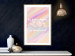 Wall Poster Try to Be a Rainbow - white text on a cloud and multicolored background 123223 additionalThumb 15