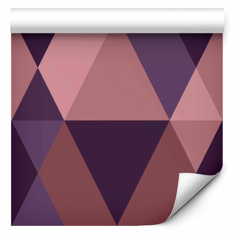 Modern Wallpaper Triangles of Purple 123723 additionalImage 1