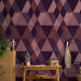 Modern Wallpaper Triangles of Purple 123723 additionalThumb 5