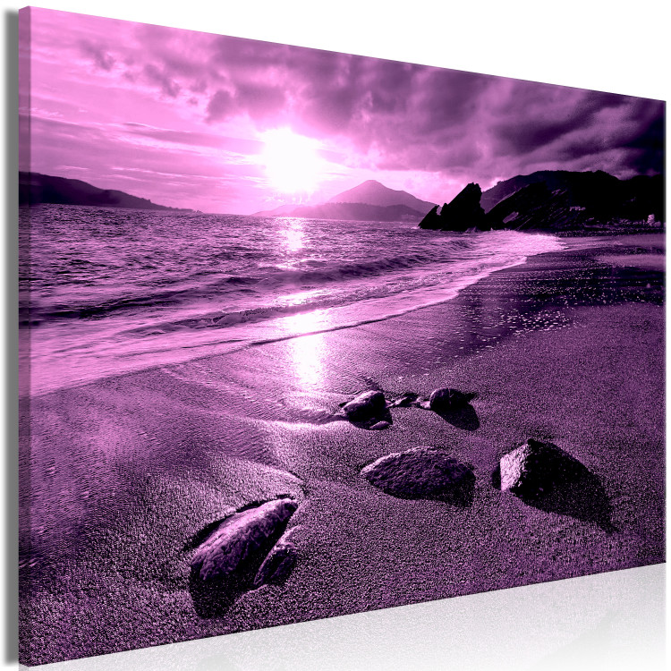 Canvas Enchanted Ocean (1 Part) Wide Violet 125023 additionalImage 2
