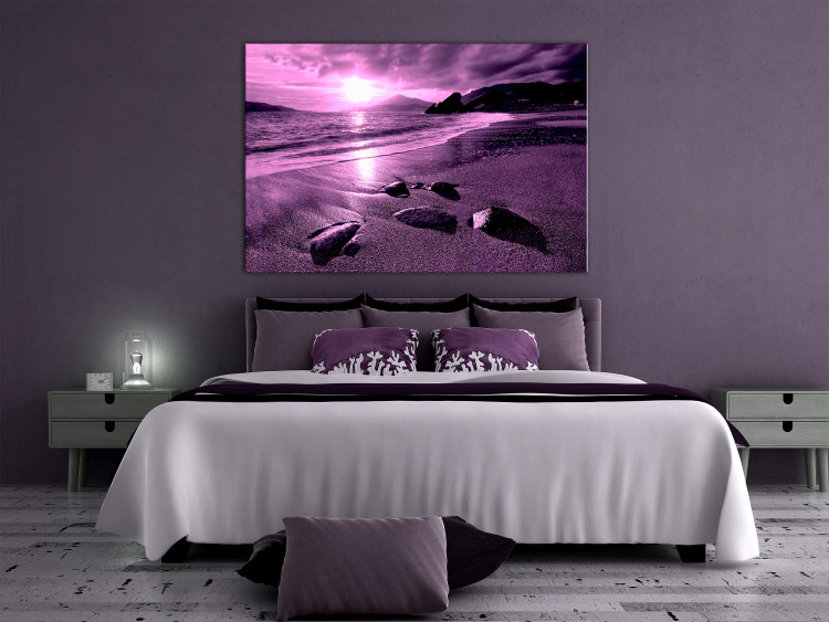 Canvas Enchanted Ocean (1 Part) Wide Violet 125023 additionalImage 3
