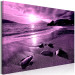 Canvas Enchanted Ocean (1 Part) Wide Violet 125023 additionalThumb 2