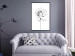 Wall Poster Subtle Day - abstract composition of a rose with geometric figures 126823 additionalThumb 6
