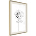Wall Poster Subtle Day - abstract composition of a rose with geometric figures 126823 additionalThumb 3