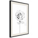 Wall Poster Subtle Day - abstract composition of a rose with geometric figures 126823 additionalThumb 2