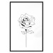 Wall Poster Subtle Day - abstract composition of a rose with geometric figures 126823 additionalThumb 17