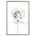 Wall Poster Subtle Day - abstract composition of a rose with geometric figures 126823 additionalThumb 21