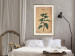 Wall Poster Mint Fantasy - composition with green plant and sheet of paper in background 129423 additionalThumb 22
