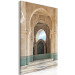 Canvas Art Print Stone Arches (1-piece) Vertical - Arab architecture in Morocco 134723 additionalThumb 2