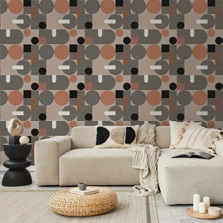 Wallpaper Striped Geometry  135523
