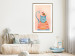 Wall Poster Good Friends - funny blue cat and pink mouse on a light background 135723 additionalThumb 7