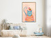 Wall Poster Good Friends - funny blue cat and pink mouse on a light background 135723 additionalThumb 9