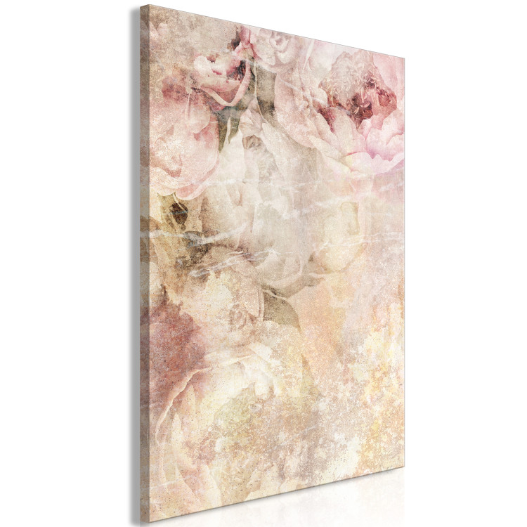 Canvas Print Summer peonies - a rustic floral composition 135923 additionalImage 2