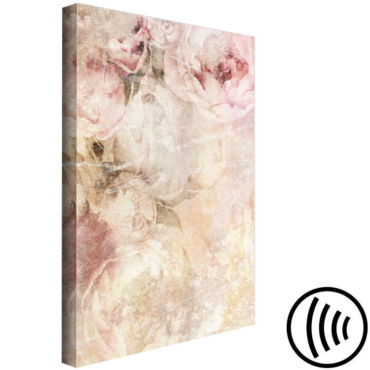 Canvas Print Summer peonies - a rustic floral composition 135923 additionalImage 6